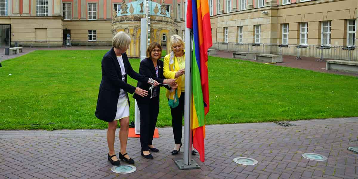 Christine Wernicke, Ursula Nonnemacher und Ulrike Liedtke 