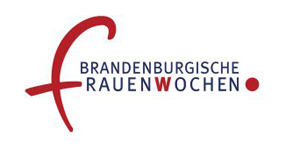 Logo mit dem Schriftzug Brandenburgische Frauenwochen