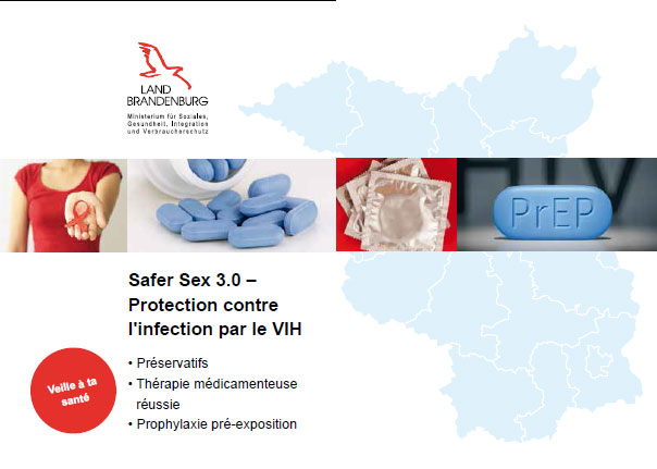 Bild vergrößern (Bild: Safer Sex 3.0 – Schutz vor einer HIV-Infektion französich)