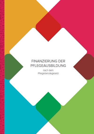 Titel Broschüre Finanzierung der Pflegeausbildung