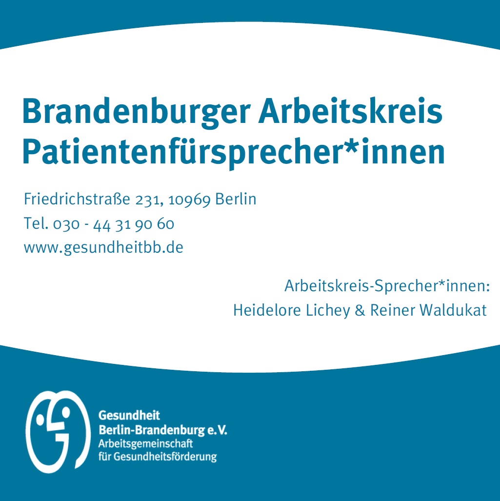 Brandenburger Arbeitskreis Patientenfürsprecher*innen