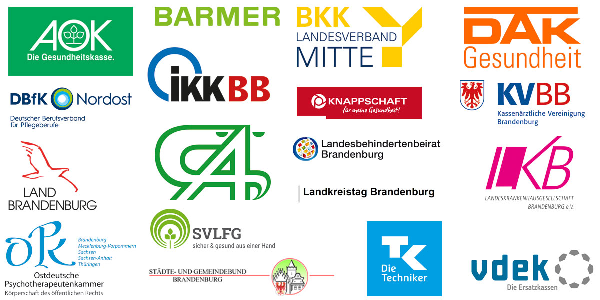 Logos der Partner Gemeinsames Landesgremium nach § 90a SGB V